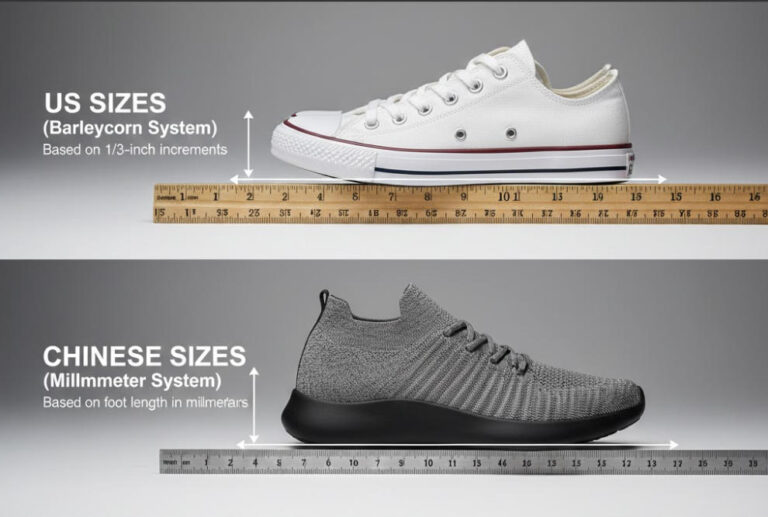 Chinese Shoe Size to US — What Importers Need to Know?